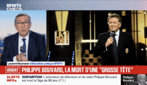 Philippe Bouvard, le mort d'une Grosse Tête (Capture d'écran BFM)